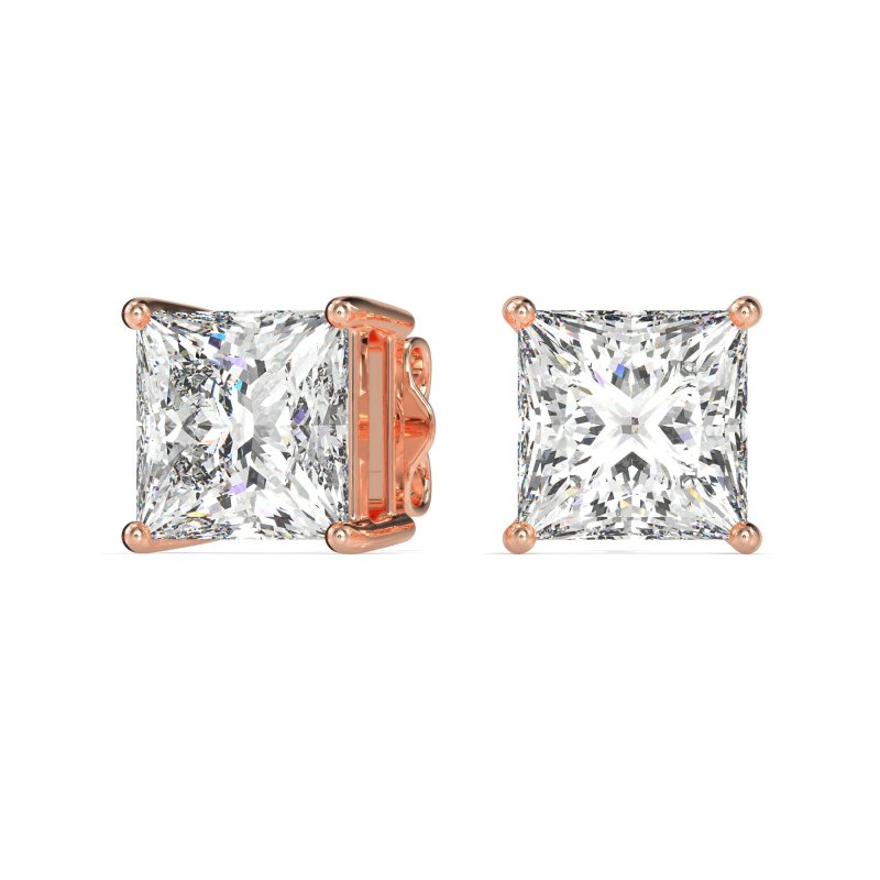Classic Four Prong Princess Studs