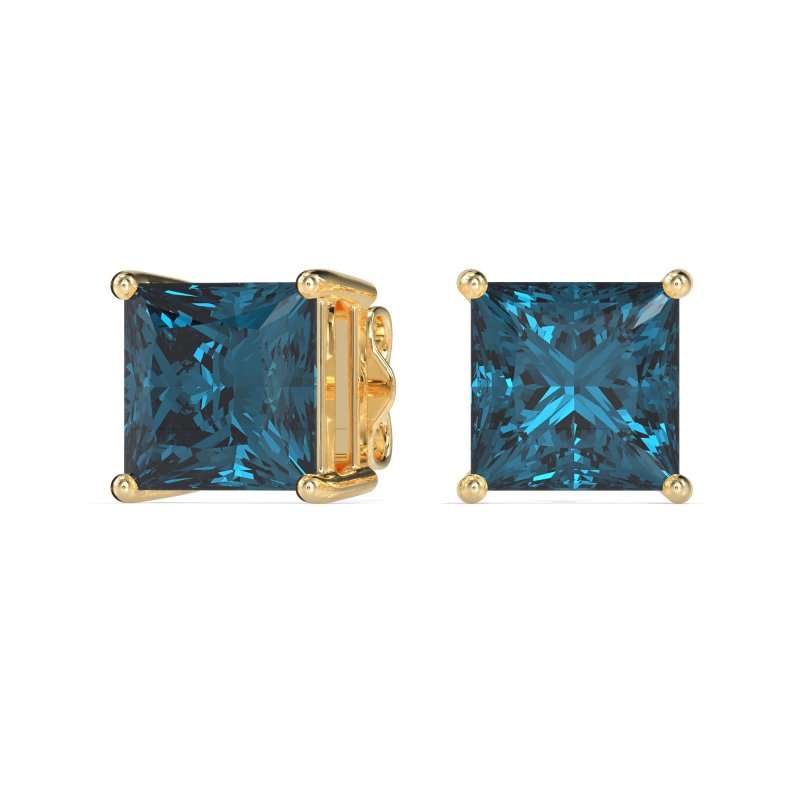Classic Four Prong Princess Studs