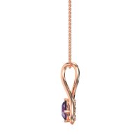 Infinity Solitaire Necklace