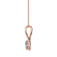 Infinity Solitaire Necklace