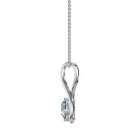 Infinity Solitaire Necklace
