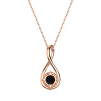 Infinity Solitaire Necklace