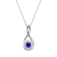 Infinity Solitaire Necklace