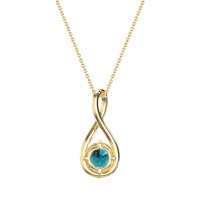 Infinity Solitaire Necklace