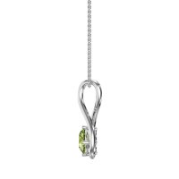 Infinity Solitaire Necklace