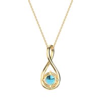 Infinity Solitaire Necklace