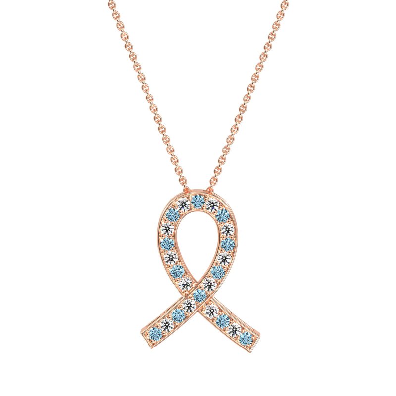 Awareness Ribbon Necklace