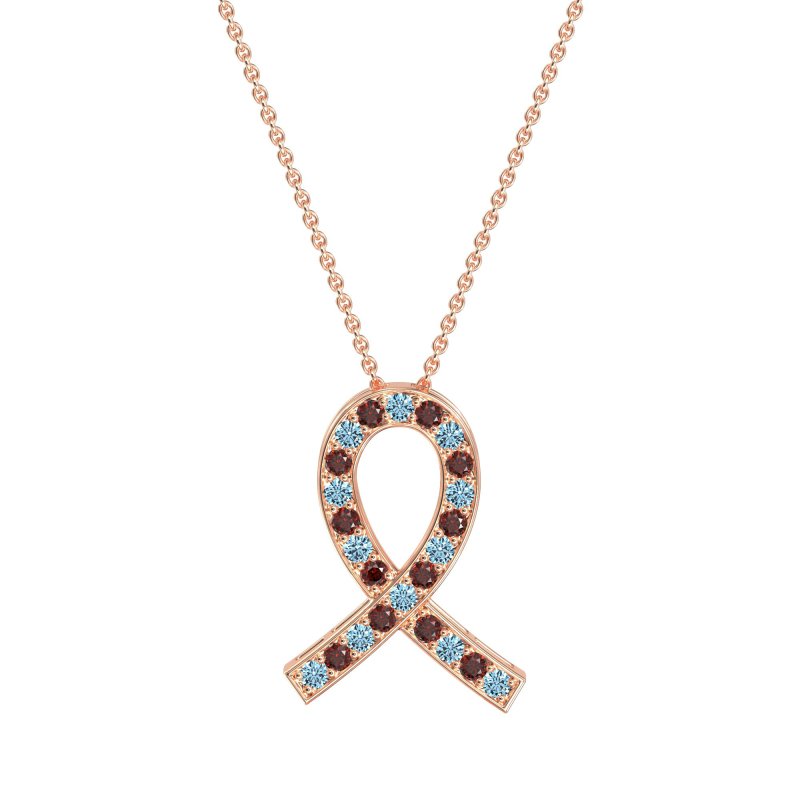Awareness Ribbon Necklace