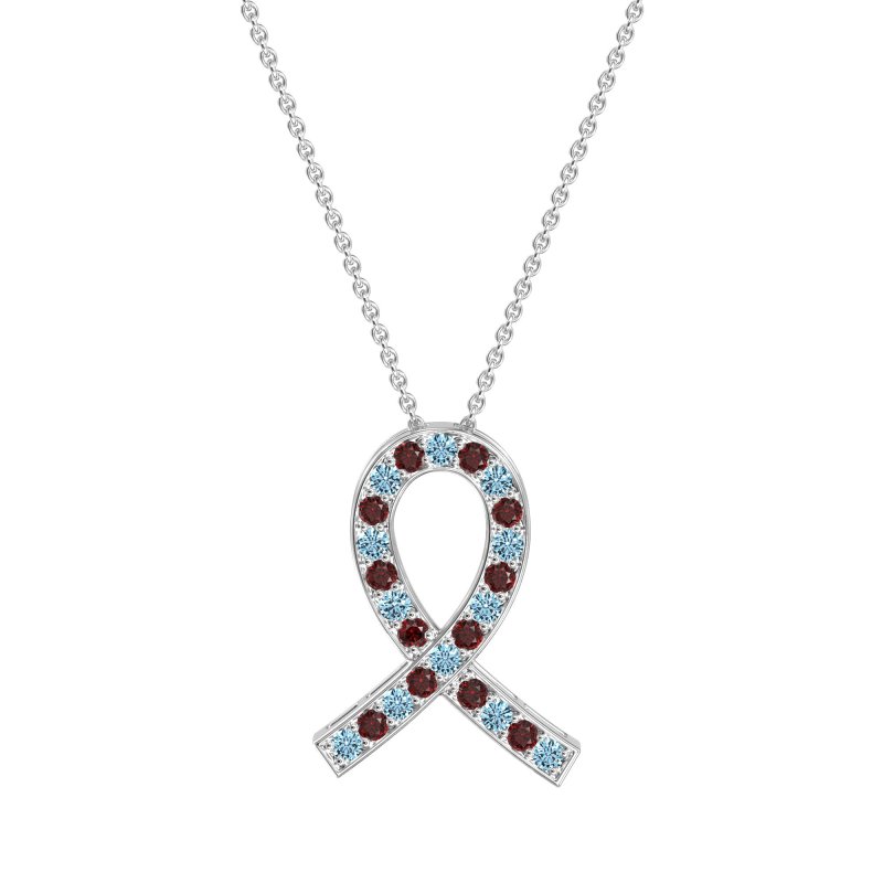 Awareness Ribbon Necklace