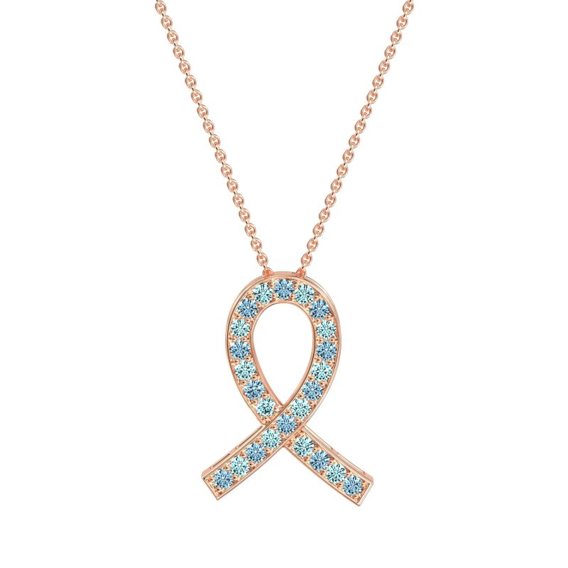 Awareness Ribbon Necklace