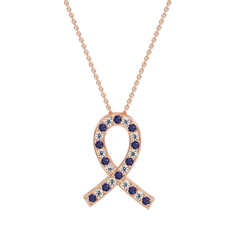 Awareness Ribbon Necklace