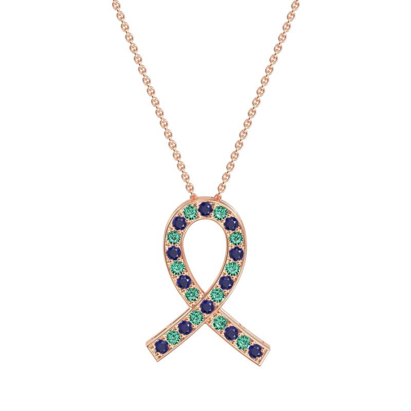 Awareness Ribbon Necklace