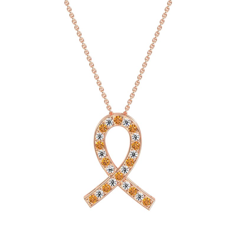 Awareness Ribbon Necklace
