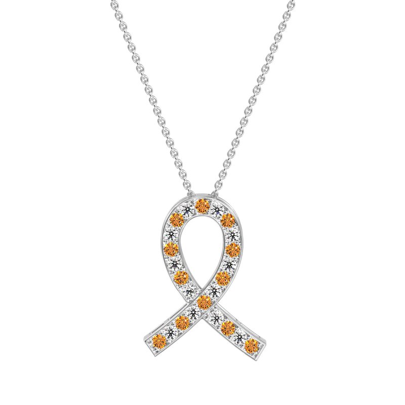 Awareness Ribbon Necklace