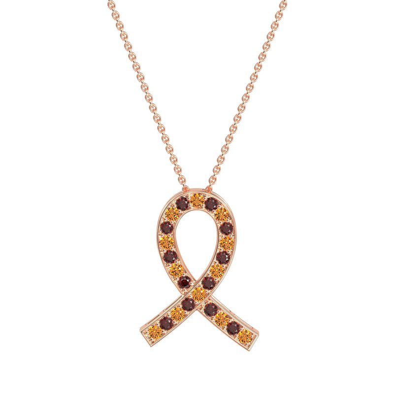 Awareness Ribbon Necklace