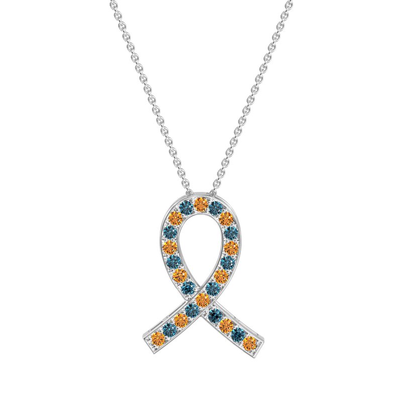 Awareness Ribbon Necklace