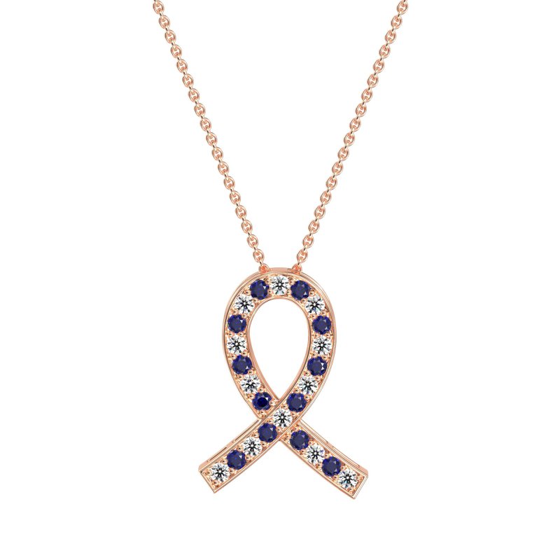 Awareness Ribbon Necklace