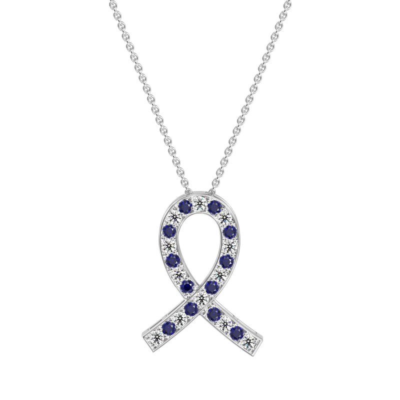 Awareness Ribbon Necklace
