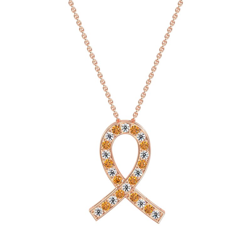 Awareness Ribbon Necklace