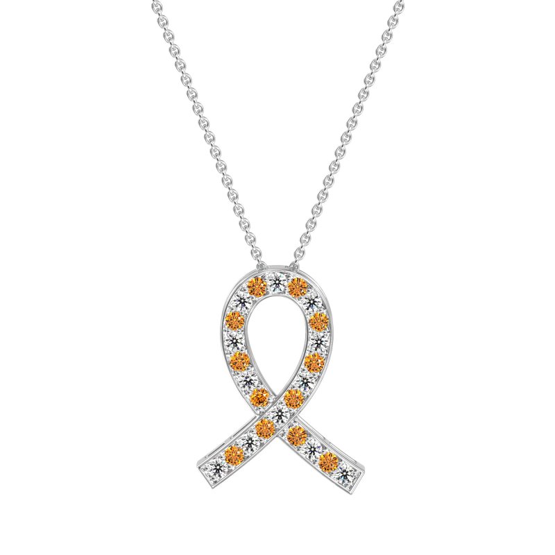 Awareness Ribbon Necklace