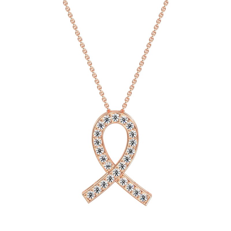 Awareness Ribbon Necklace