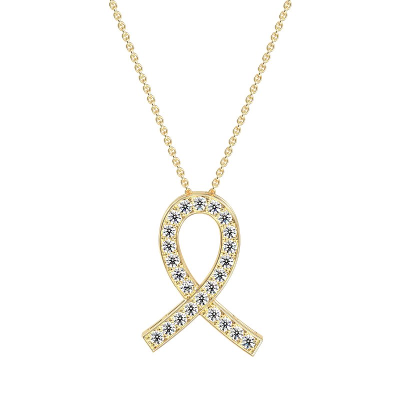 Awareness Ribbon Necklace