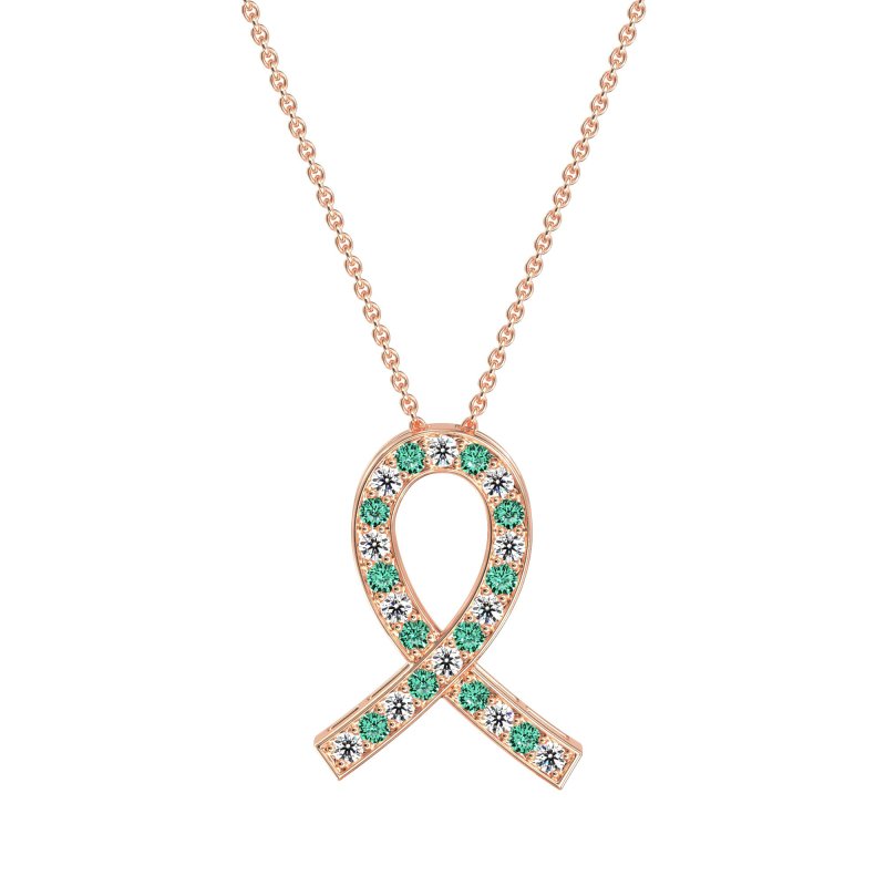 Awareness Ribbon Necklace