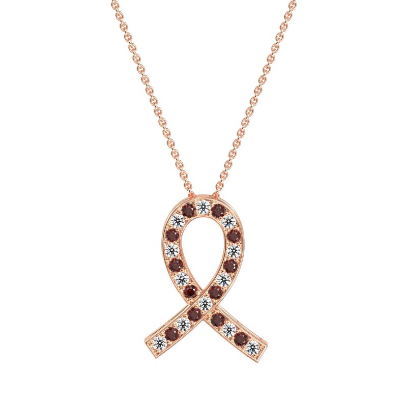 Awareness Ribbon Necklace