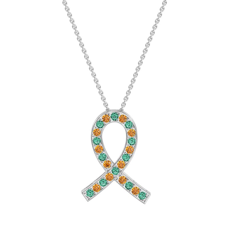 Awareness Ribbon Necklace
