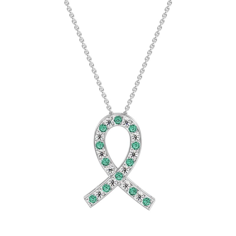 Awareness Ribbon Necklace
