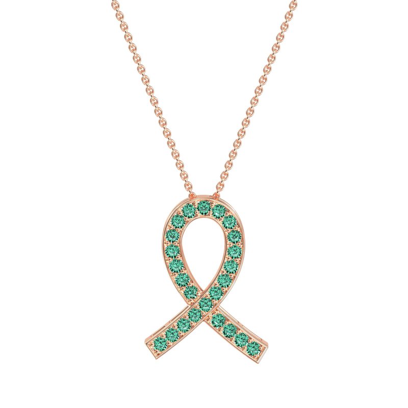 Awareness Ribbon Necklace