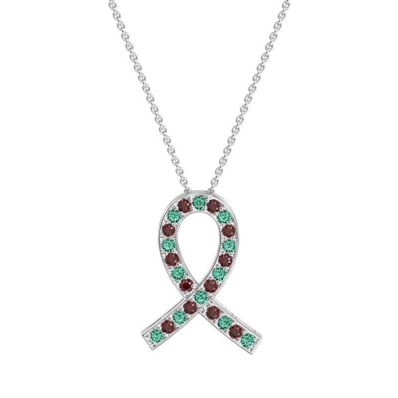 Awareness Ribbon Necklace