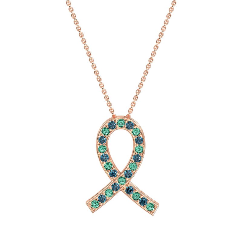Awareness Ribbon Necklace