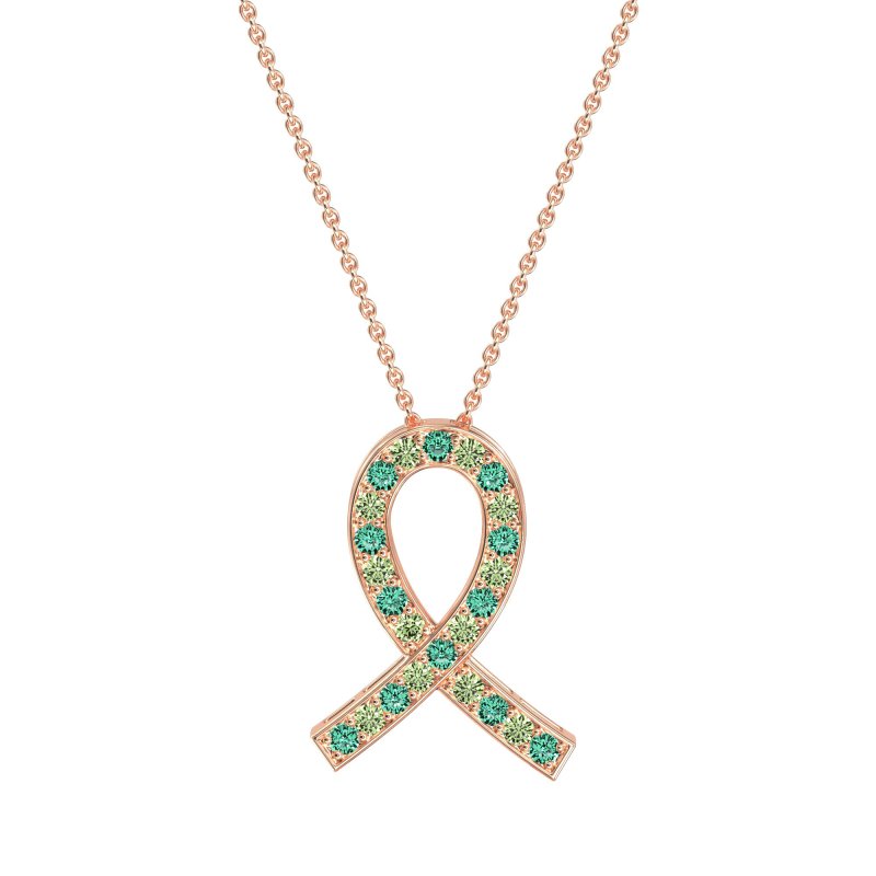Awareness Ribbon Necklace