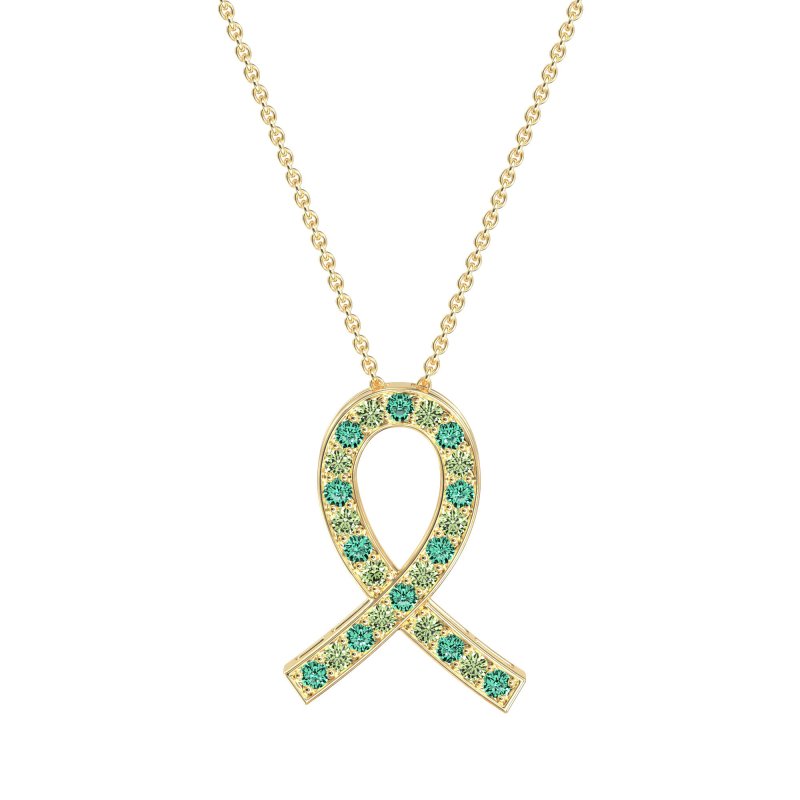 Awareness Ribbon Necklace