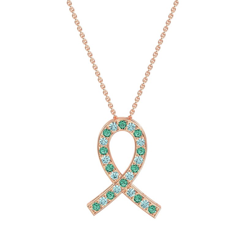 Awareness Ribbon Necklace