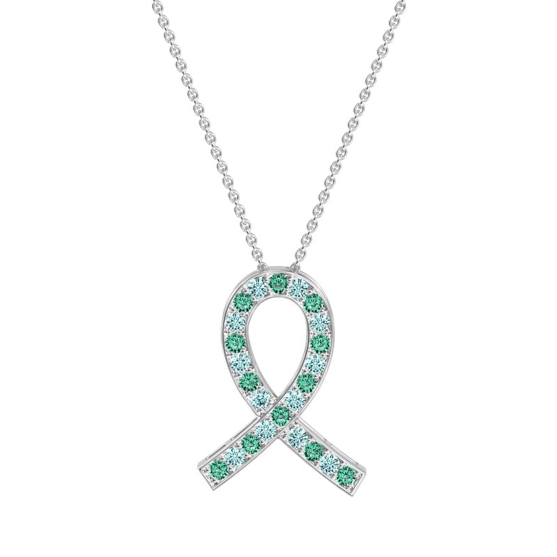 Awareness Ribbon Necklace