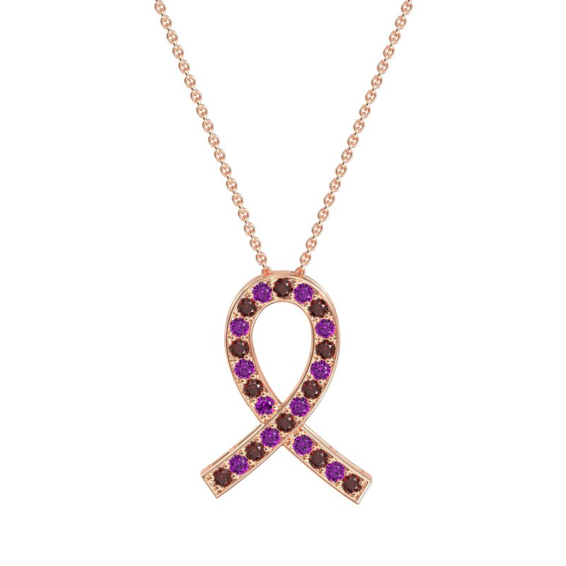 Awareness Ribbon Necklace