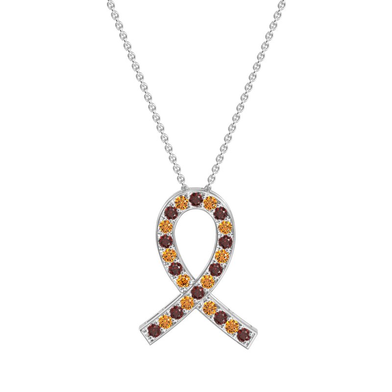 Awareness Ribbon Necklace