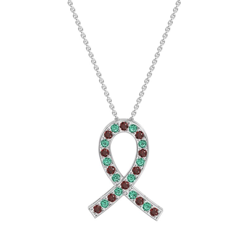 Awareness Ribbon Necklace