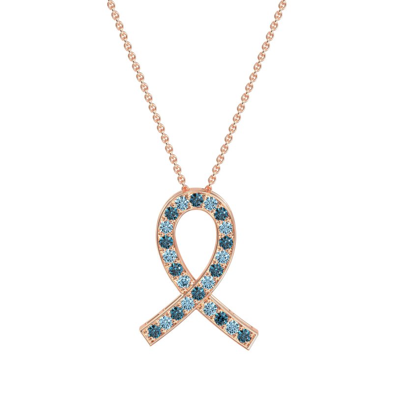 Awareness Ribbon Necklace