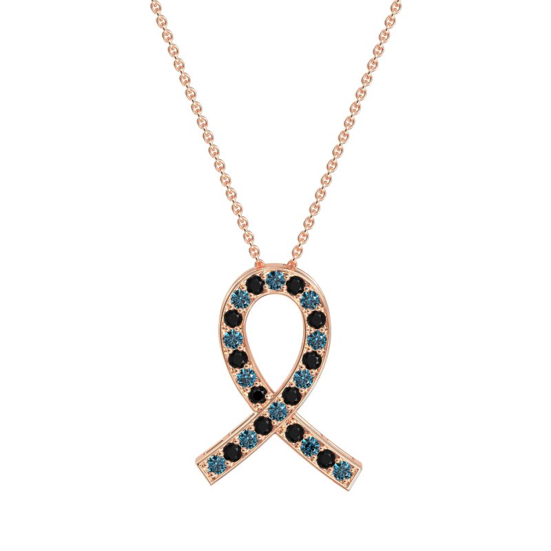 Awareness Ribbon Necklace