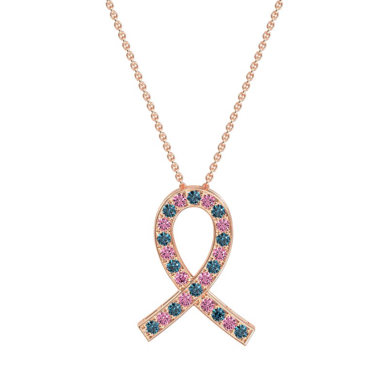 Awareness Ribbon Necklace