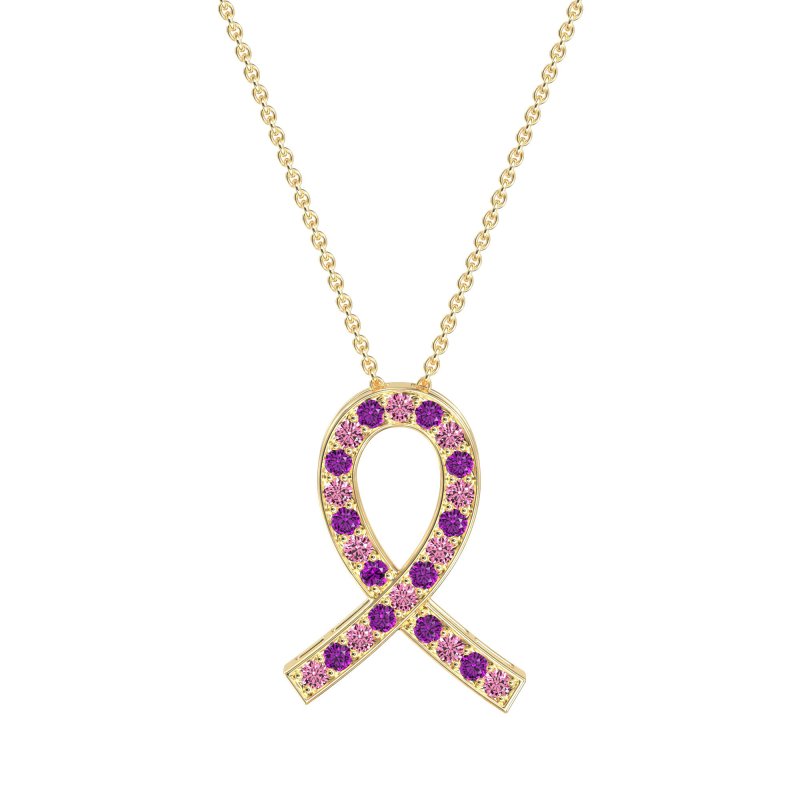 Awareness Ribbon Necklace