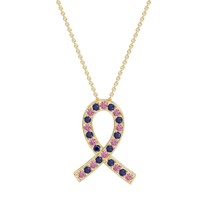 Awareness Ribbon Necklace