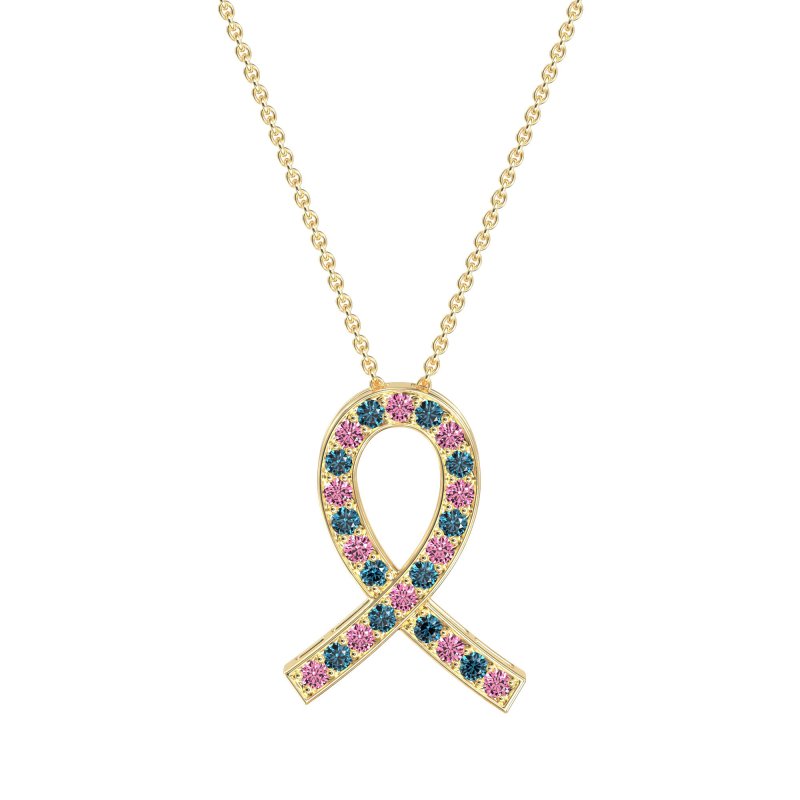 Awareness Ribbon Necklace