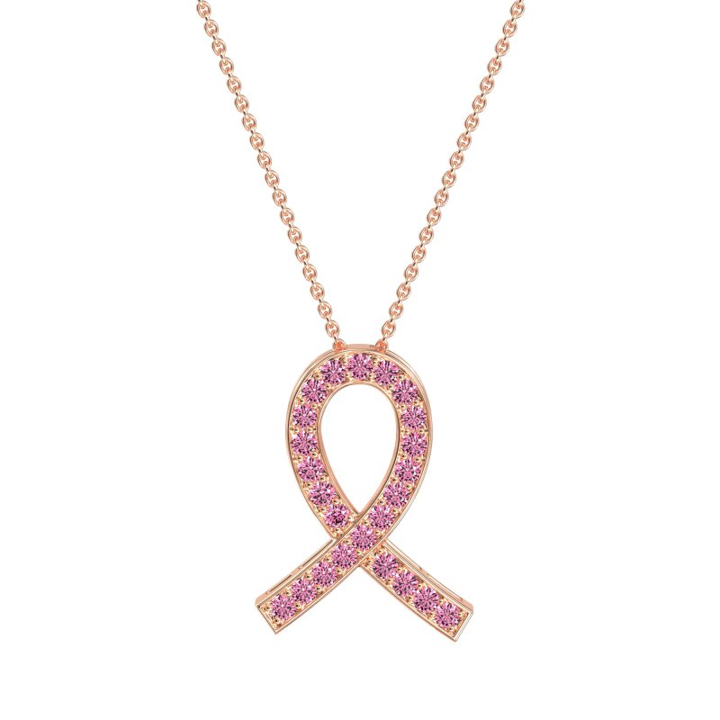 Awareness Ribbon Necklace