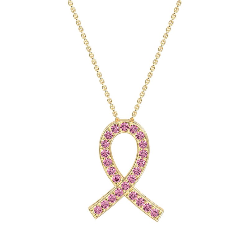 Awareness Ribbon Necklace