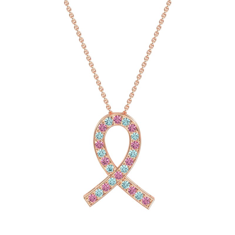 Awareness Ribbon Necklace
