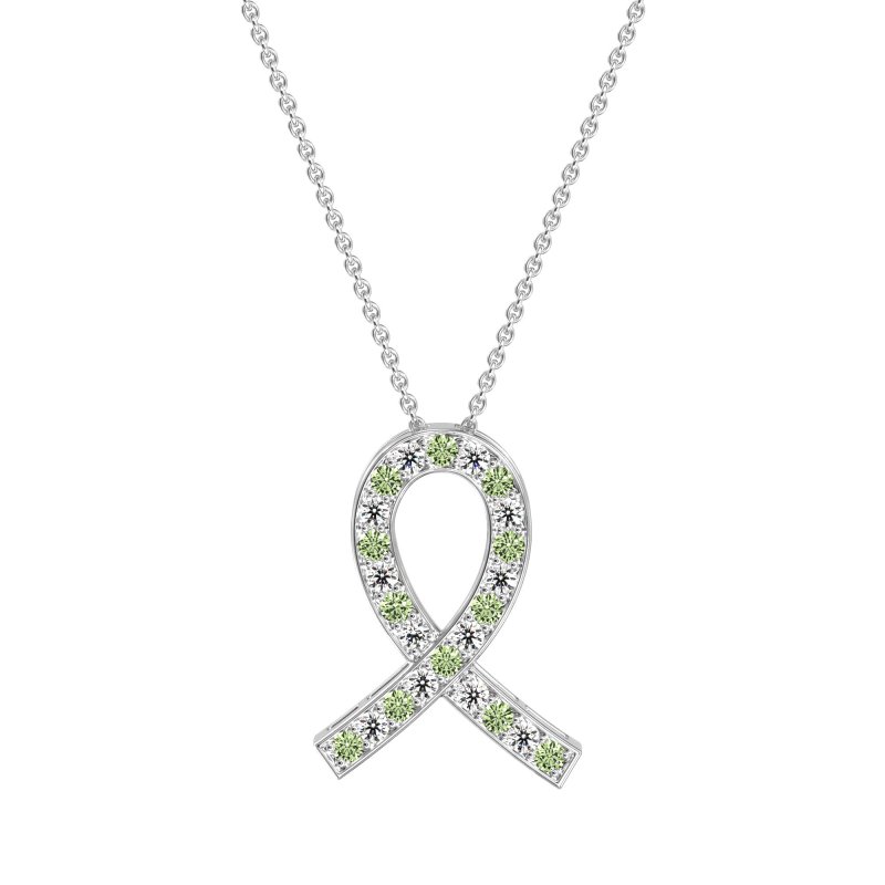 Awareness Ribbon Necklace